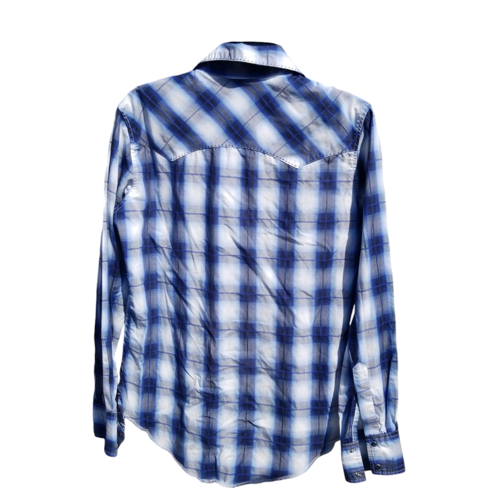 Mens sm Wrangler shirt - Picture 2 of 4
